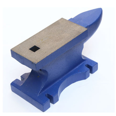 Đúc thép Blacksmith Anvil Góc đơn 55 Lbs Chống gõ