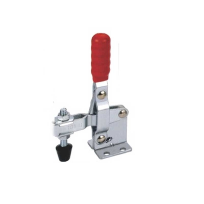 Phát hành nhanh theo phương thẳng đứng Công suất giữ kẹp 180kg với tay cầm màu đỏ