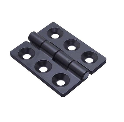 79 * 65mm Hợp kim kẽm đen Bản lề nặng Bản lề cửa Chống ăn mòn