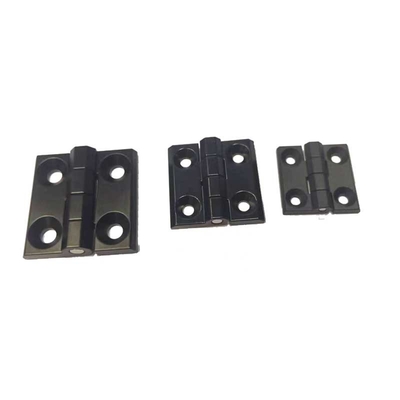 Hợp kim kẽm Bản lề nặng màu đen 40 * 40mm cho tủ đúc