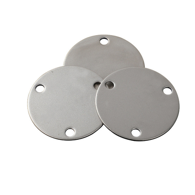4 lỗ Bộ phận dập kim loại bằng thép không gỉ ODM ISO9001 Miếng đệm kim loại dập