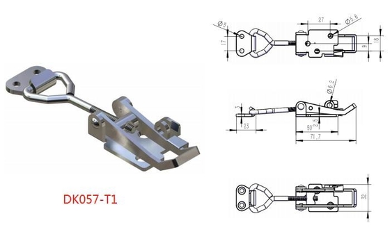 Mạ Crom có ​​thể điều chỉnh chuyển đổi chốt Chốt hạng nặng Chốt chuyển đổi ISO kẹp