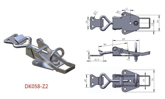 Chốt chuyển đổi có thể điều chỉnh mạ kẽm cán nguội Độ sâu cài đặt SS201