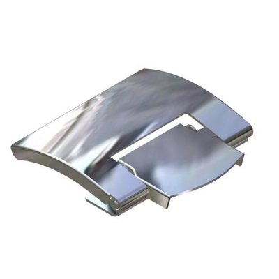 Bản rút thép không gỉ 304 với ổ khóa đánh bóng Bản vẽ chuyển đổi kẹp để cách nhiệt SGS