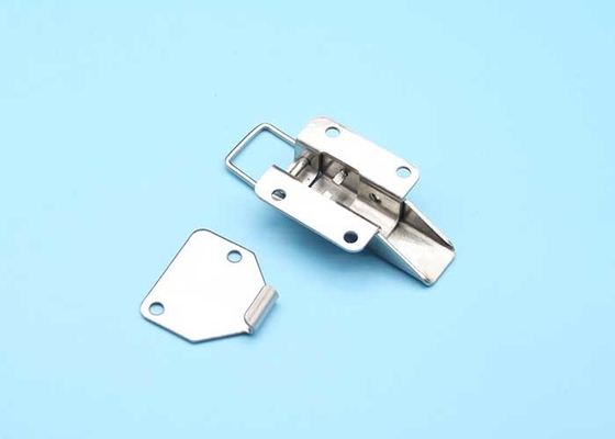 Thép không gỉ 304 chống mài mòn Chuyển đổi Chốt kim loại Chuyển đổi Bắt với lỗ khóa bên