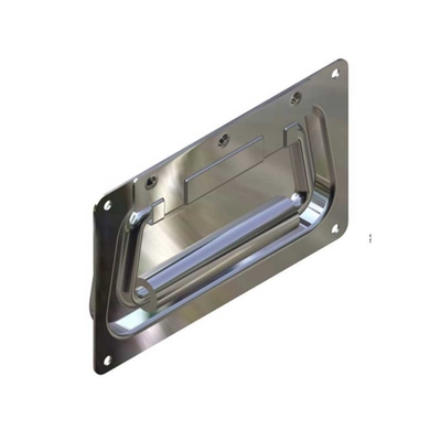 Tay cầm vỏ máy bay chống oxy hóa Tay cầm gấp lõm 130 * 79mm * 11,5mm