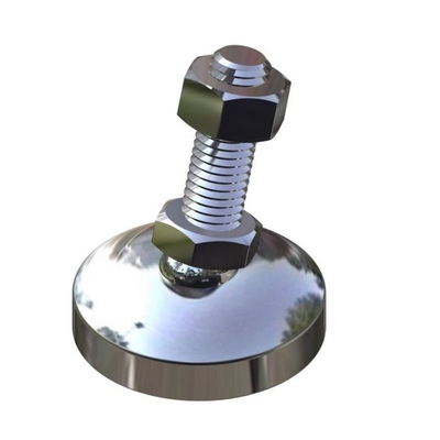 Chân điều chỉnh bằng thép không gỉ M12 với đệm cao su SGS ISO9001