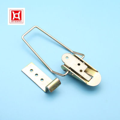 Chốt công nghiệp trên góc trung tâm Chuyển đổi chốt màu mạ kẽm với móc bên