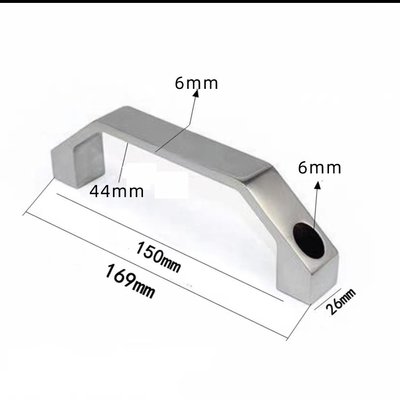 L30203 Thép không gỉ 304 chưa được xử lý thông qua các lỗ Đúc Tay cầm kéo công nghiệp được đánh bóng