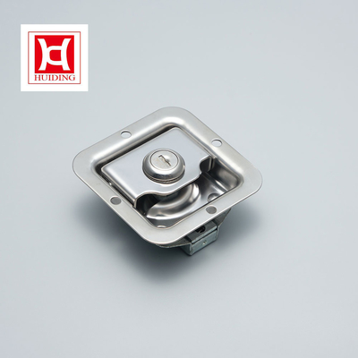 Hộp công cụ xe tải bằng thép không gỉ tùy chỉnh Latch Paddle Flush Mount Latch With Lock And Key