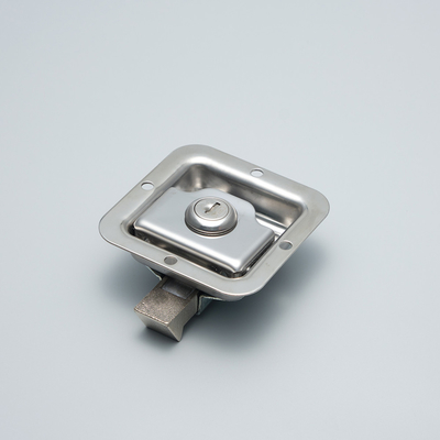 Hộp công cụ xe tải bằng thép không gỉ tùy chỉnh Latch Paddle Flush Mount Latch With Lock And Key
