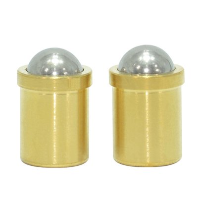 Brass Push Fit Spring Ball Pit tông với cơ chế khóa