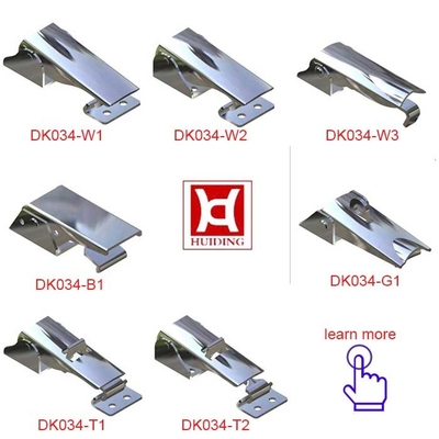DK034W3 Thép không gỉ 304 Độ dày chốt có thể điều chỉnh hạng nặng 1.2mm